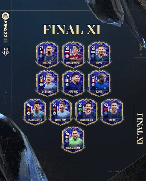 FIFA 22 Team Of The Year